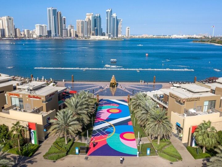 Karya Sinta Tantra, Horizon to Horizon pada Sharjah Islamic Art Festival 2020